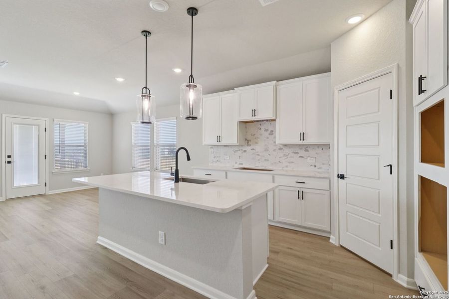 Furnished interior view inside a new home in Arcadia Ridge - Classic Series, San Antonio (Image 7). Furnished interior view inside a new home in Arcadia Ridge - Classic Series, San Antonio (Image 7).