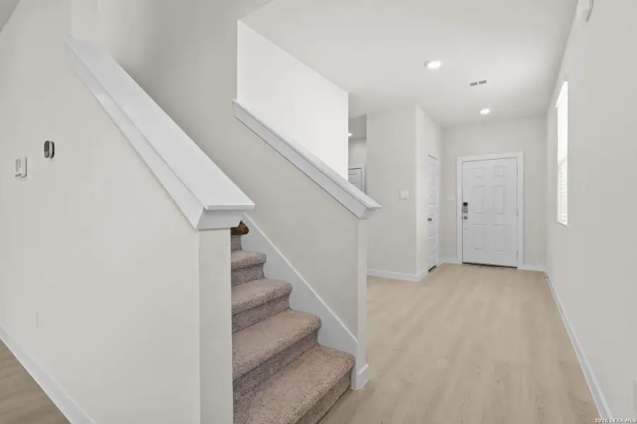 Spacious, unfurnished interior of a new home in Applewhite Meadows, San Antonio (Image 21). Spacious, unfurnished interior of a new home in Applewhite Meadows, San Antonio (Image 21).