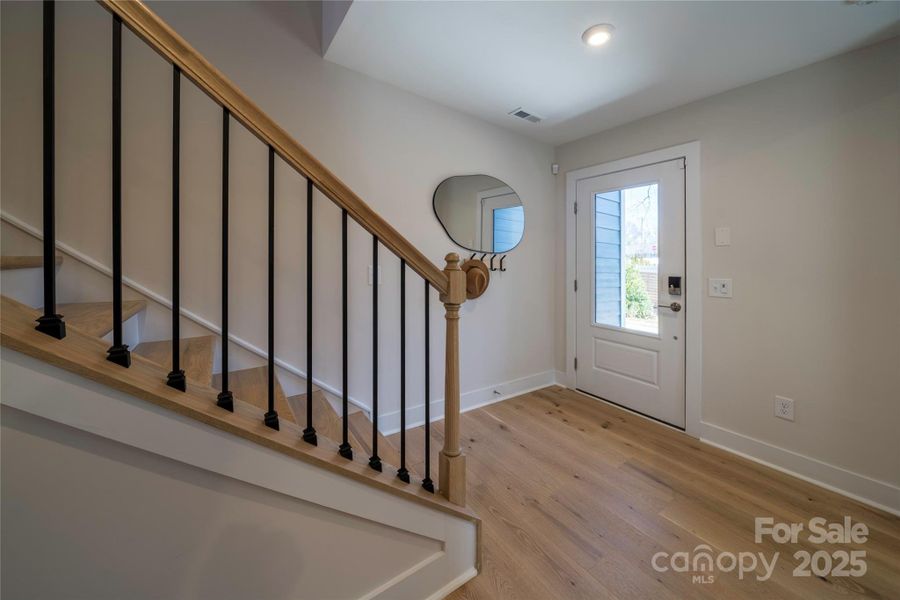 Open Rail Creates Natural Flow of Light and Air. Open Rail Creates Natural Flow of Light and Air.