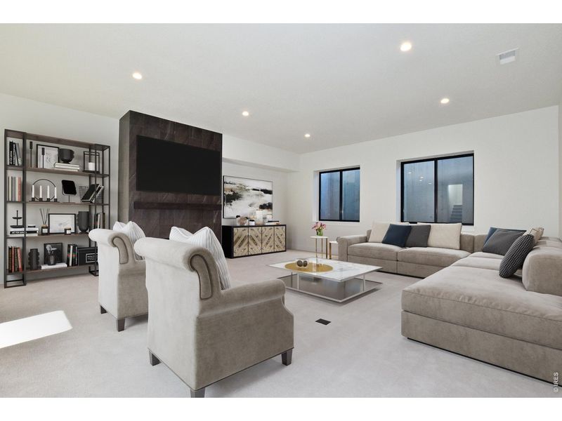 Furnished interior view inside a new home in Harvest Ridge, Berthoud (Image 30).
