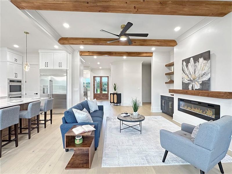 Furnished interior view inside a new home in , Jefferson (Image 43).