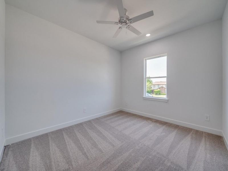 Spacious, unfurnished interior of a new home in Brentwood Court, The Colony (Image 22). Spacious, unfurnished interior of a new home in Brentwood Court, The Colony (Image 22).