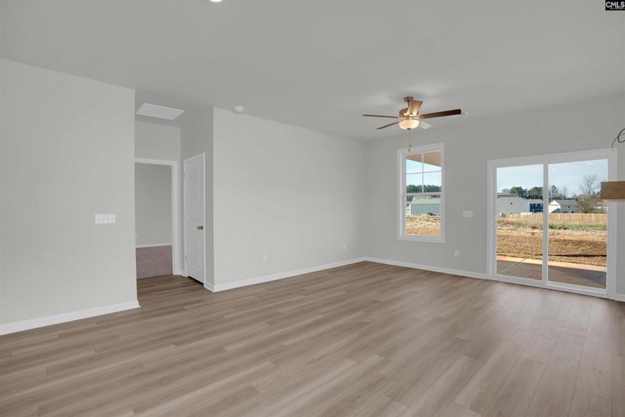 Spacious, unfurnished interior of a new home in Rolling Hills, Prosperity (Image 26). Spacious, unfurnished interior of a new home in Rolling Hills, Prosperity (Image 26).