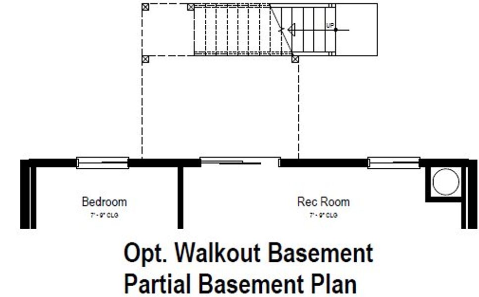 2D floor plan layout of this home in Aspen Meadows-4, Colorado Springs, CO (Image 8).