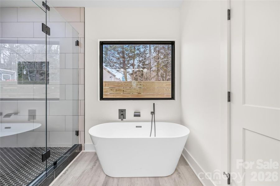 Furnished interior view inside a new home in , Charlotte (Image 11).