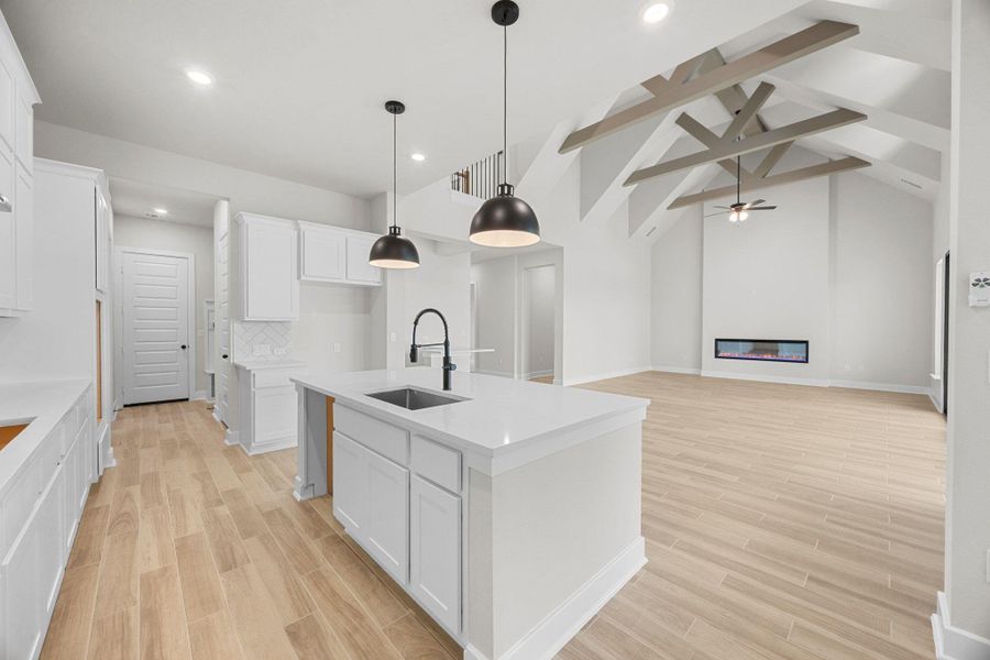 Furnished interior view inside a new home in Santa Rita Ranch, Santa Rita Ranch (Image 7).