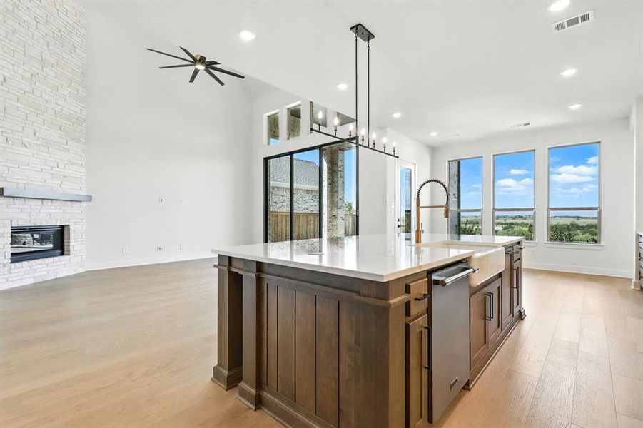 Furnished interior view inside a new home in Walsh: 60ft. lots, Aledo (Image 6). Furnished interior view inside a new home in Walsh: 60ft. lots, Aledo (Image 6).