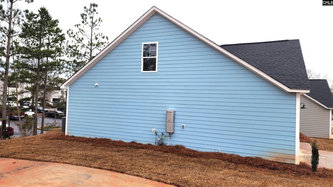 Exterior details and patio area of a home in Bickley Station, Irmo (Image 2). Exterior details and patio area of a home in Bickley Station, Irmo (Image 2).