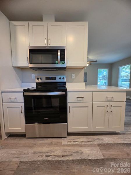 Furnished interior view inside a new home in , Albemarle (Image 12).