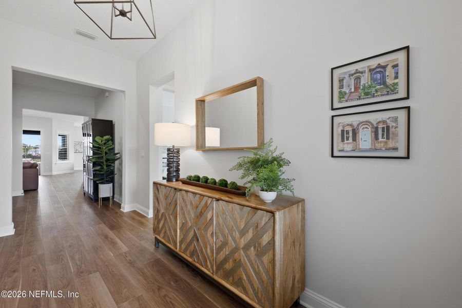 Furnished interior view inside a new home in , St. Augustine (Image 6).