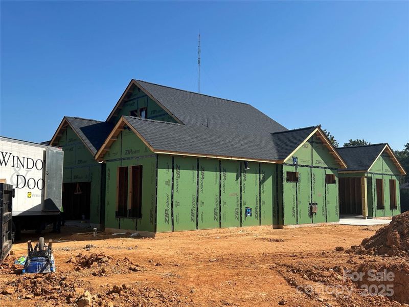 Front exterior of a new home in , Charlotte, NC, highlighting curb appeal (Image 2).