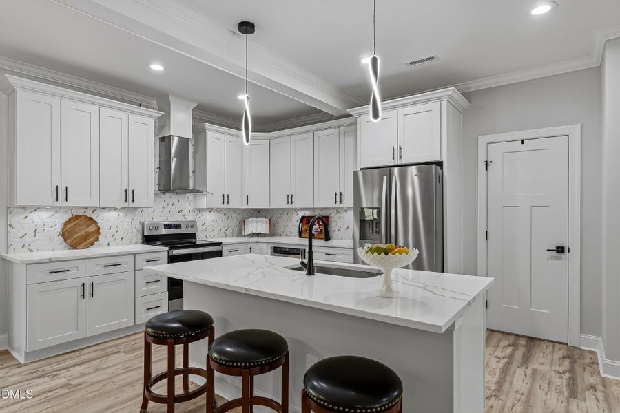 Gorgeous quartz countertops