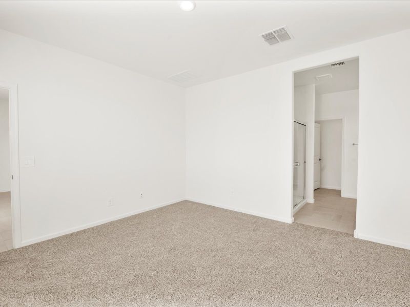 Spacious, unfurnished interior of a new home in Las Patrias at Star Valley Phase III - Signature Series, Tucson (Image 16). Spacious, unfurnished interior of a new home in Las Patrias at Star Valley Phase III - Signature Series, Tucson (Image 16).