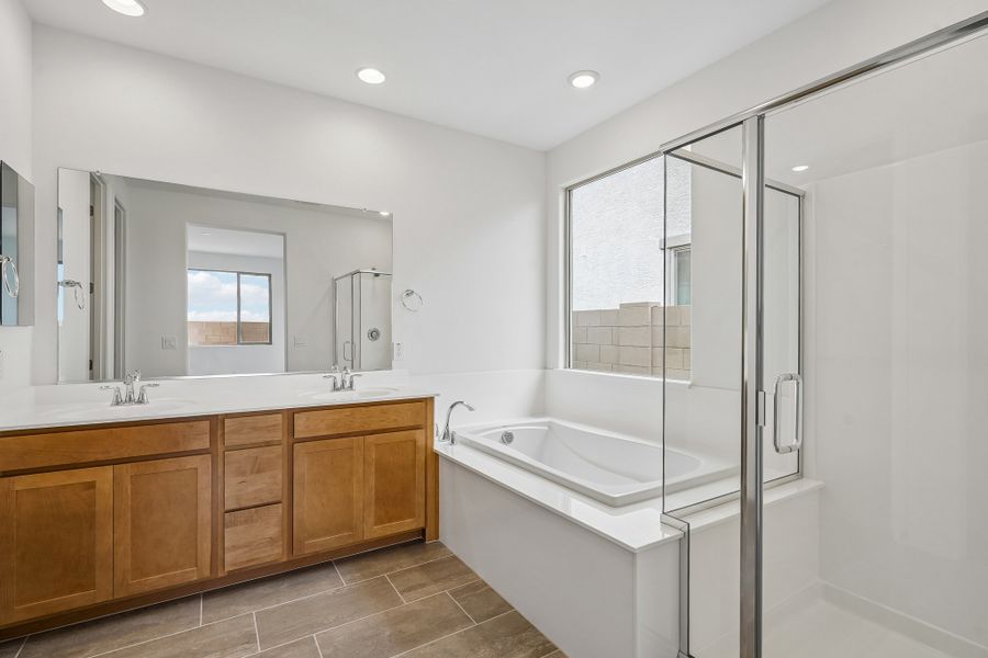 Furnished interior view inside a new home in Rancho Mercado, Surprise (Image 16).