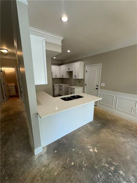 Furnished interior view inside a new home in , Franklin Springs (Image 7).