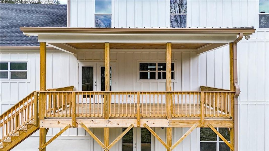 Exterior details and patio area of a home in , Rockmart (Image 30).