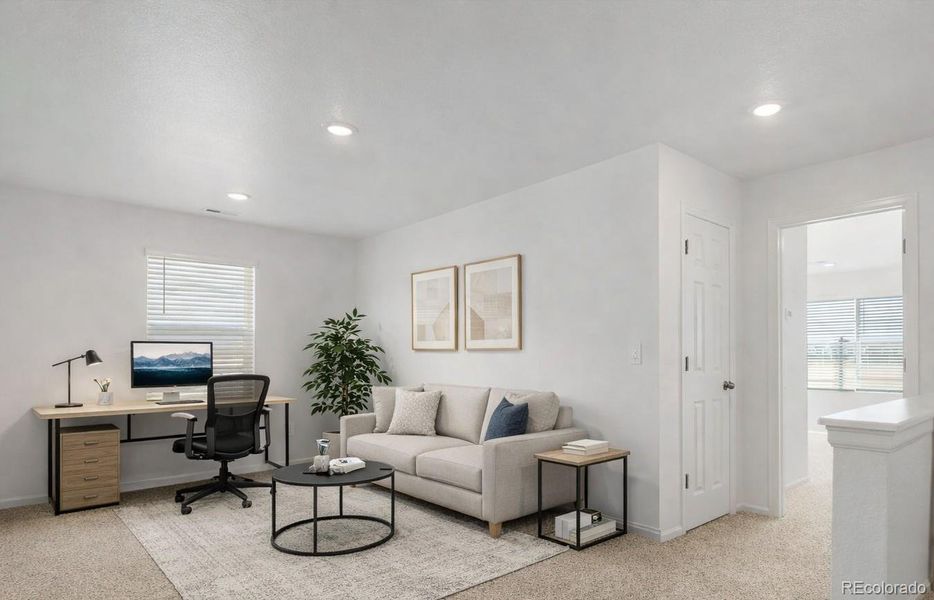 LOFT. Virtually Staged.