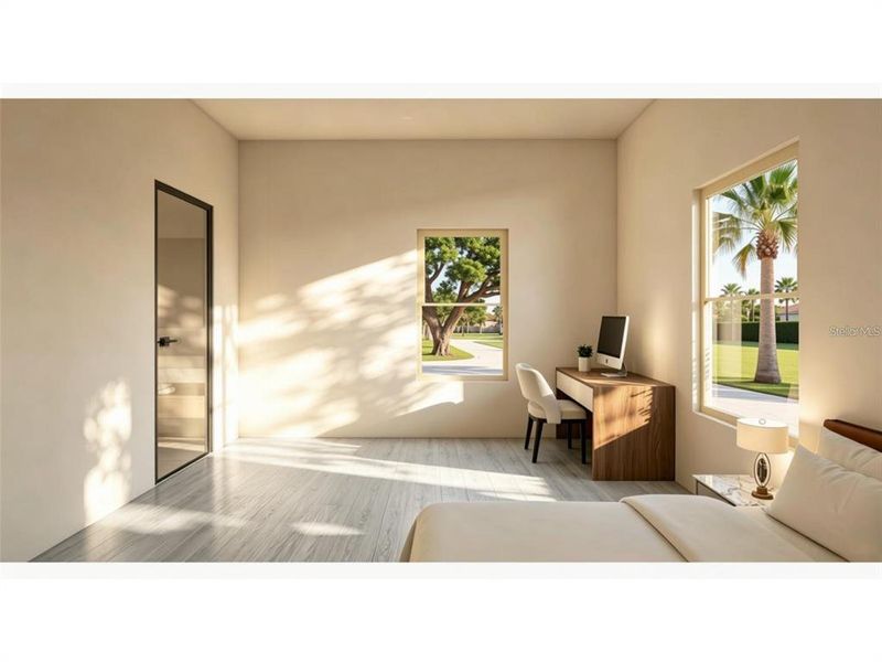 Furnished interior view inside a new home in , Punta Gorda (Image 5).