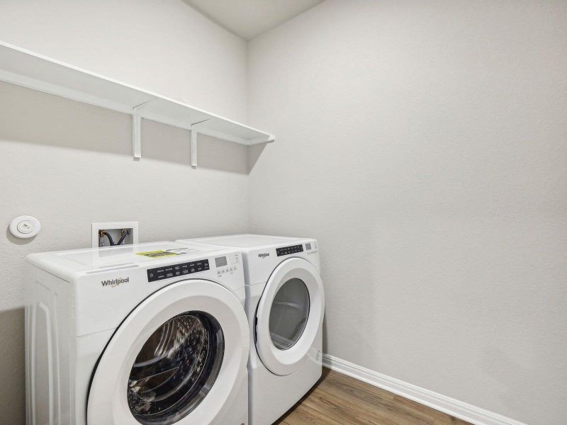 Photo is not of the actual home, but is an inspirational photo of builder’s model home and may depict options, furnishings, and/or decorator features that are not included