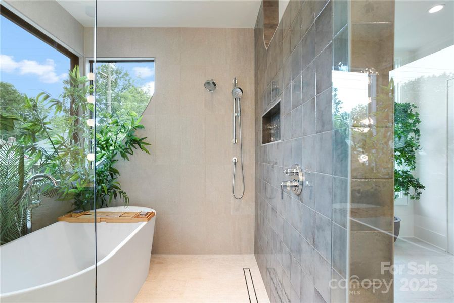 Furnished interior view inside a new home in , Charlotte (Image 17).