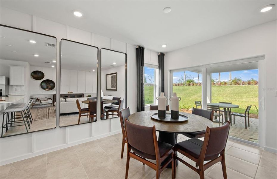Furnished interior view inside a new home in Reagan Landing, Bradenton (Image 11).