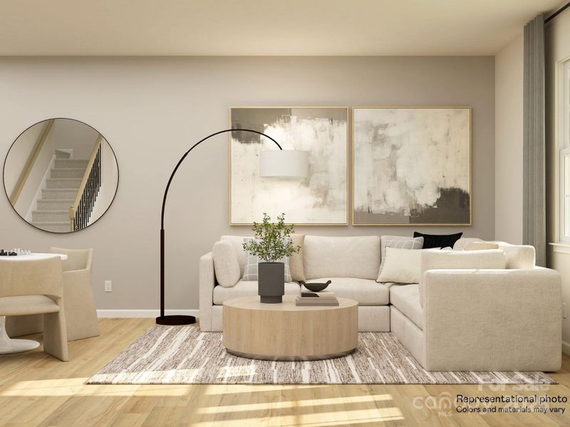 Furnished interior view inside a new home in Village of Waxhaw, Waxhaw (Image 6).