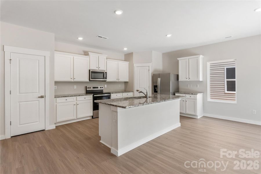 Furnished interior view inside a new home in , Winston-Salem (Image 8).