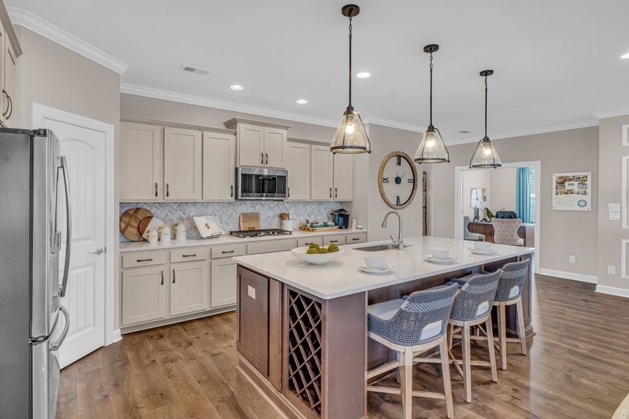Representative furnished interior of a home built from the The Driftwood by Chesapeake Homes in Bridgewater - Shorehaven Village, Little River (Image 5). Representative furnished interior of a home built from the The Driftwood by Chesapeake Homes in Bridgewater - Shorehaven Village, Little River (Image 5).