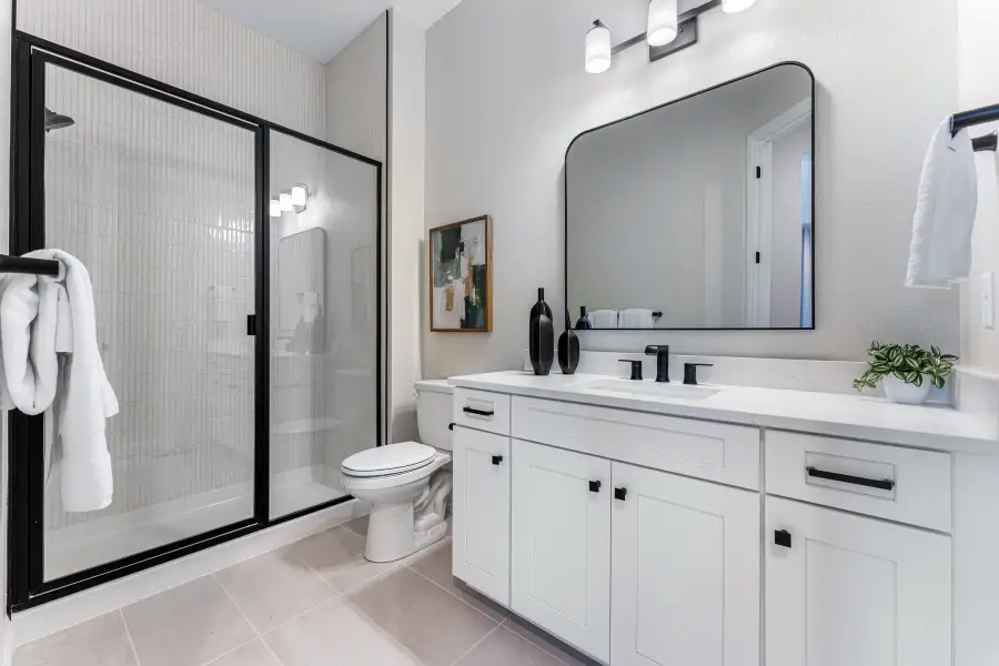 Furnished interior view inside a new home in Macanta, Castle Rock (Image 20).