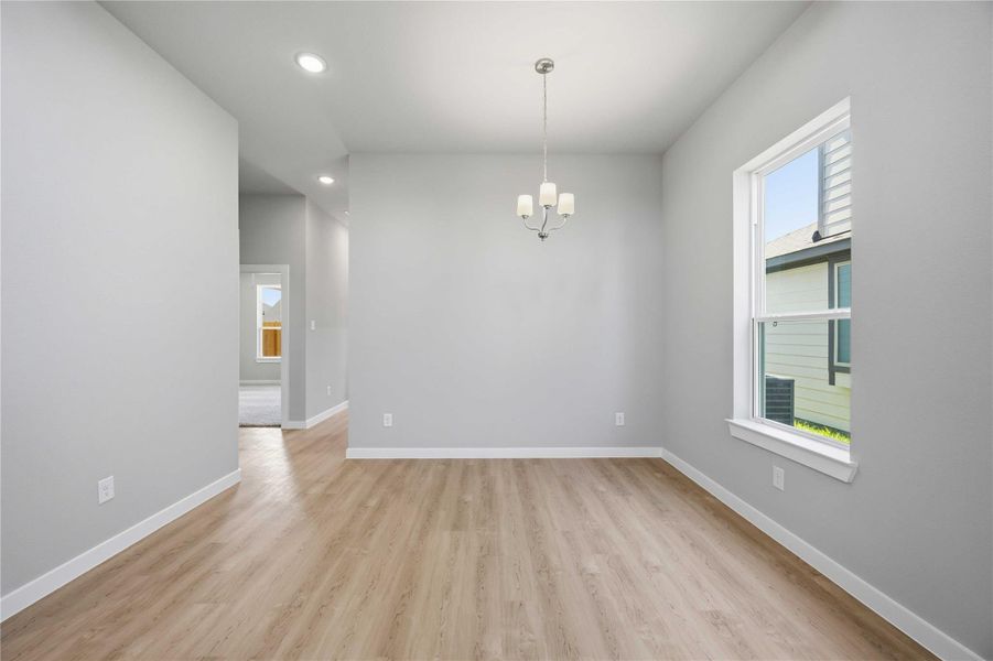 Spacious, unfurnished interior of a new home in Bluebonnet Village, Bellville (Image 11). Spacious, unfurnished interior of a new home in Bluebonnet Village, Bellville (Image 11).