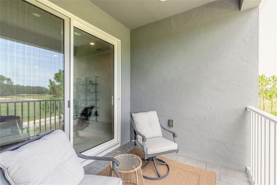 Exterior details and patio area of a home in , New Smyrna Beach (Image 25).