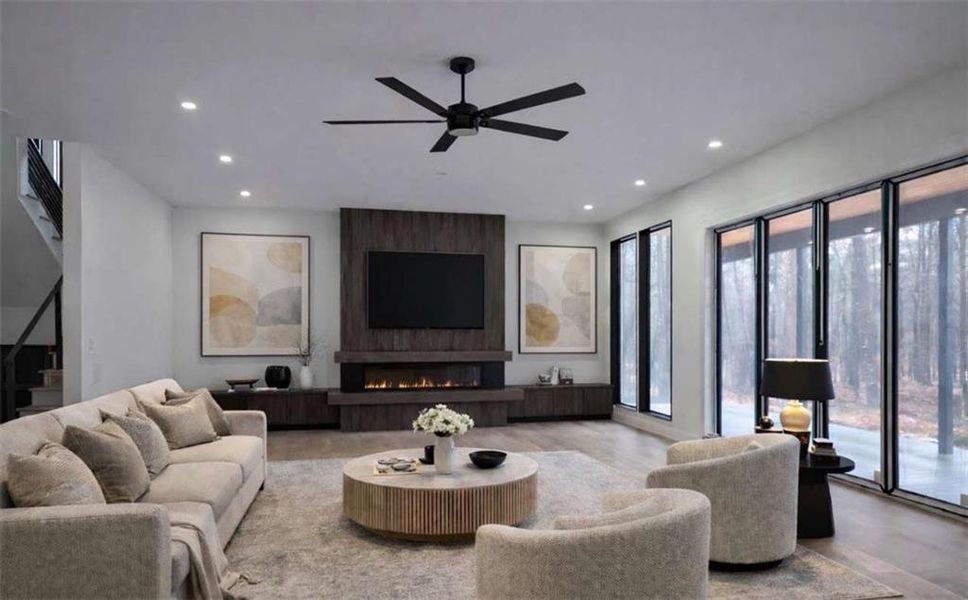 Furnished interior view inside a new home in , South Fulton (Image 4).