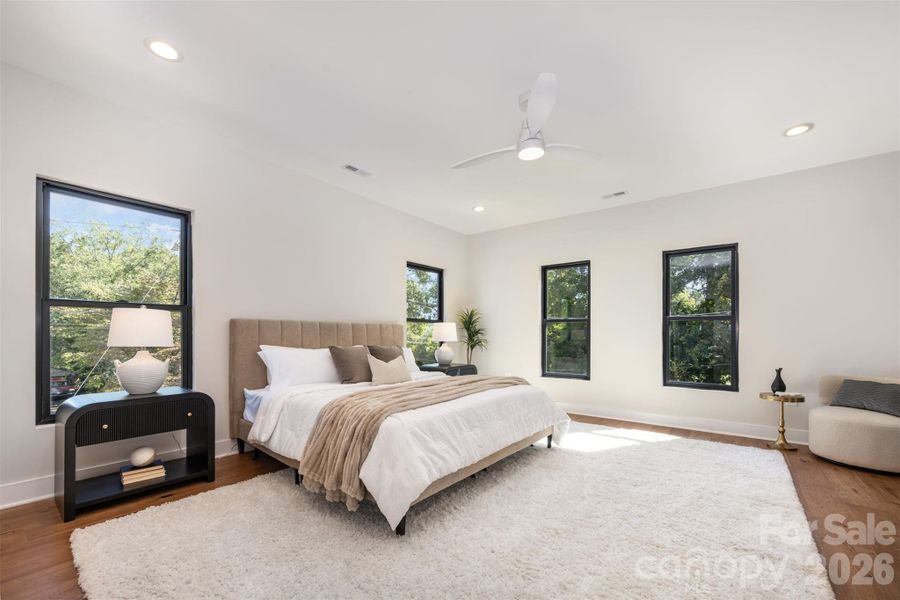 Furnished interior view inside a new home in , Charlotte (Image 15).