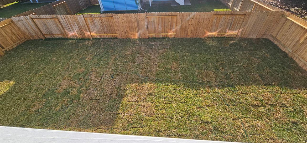 Exterior details and patio area of a home in , Dickinson (Image 2). Exterior details and patio area of a home in , Dickinson (Image 2).