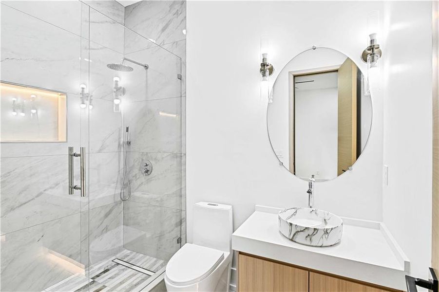 Furnished interior view inside a new home in , Conyers (Image 3).