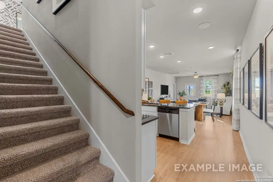 Furnished interior view inside a new home in Applewhite Meadows, San Antonio (Image 6).