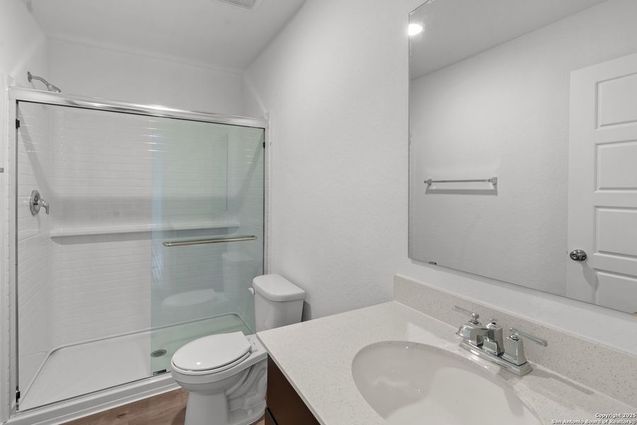 Furnished interior view inside a new home in Vista Real, Converse (Image 4).