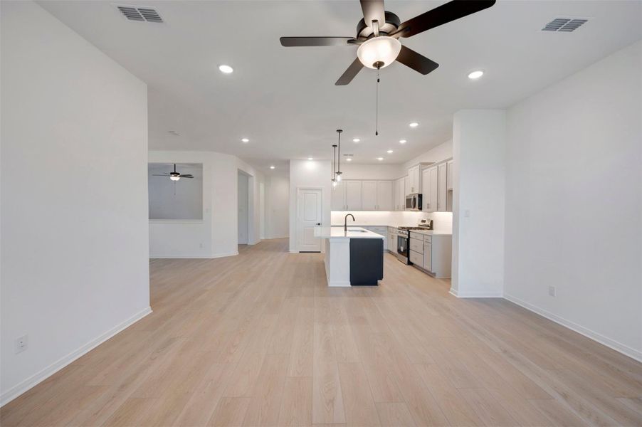 Spacious, unfurnished interior of a new home in Austin Point - Terrace Collection, Richmond (Image 24). Spacious, unfurnished interior of a new home in Austin Point - Terrace Collection, Richmond (Image 24).