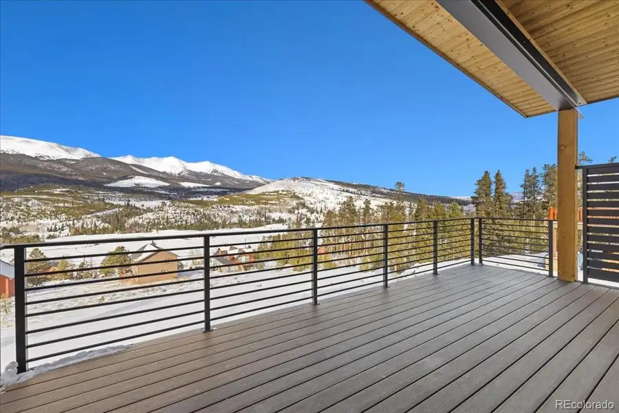 Exterior details and patio area of a home in , Breckenridge (Image 19).