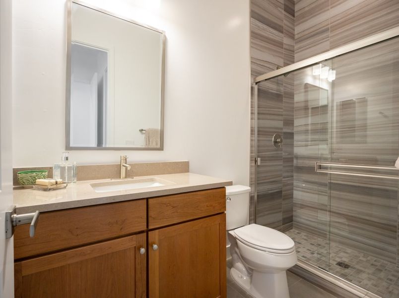 Furnished interior view inside a new home in Elegance at Eastmark, Mesa (Image 36).