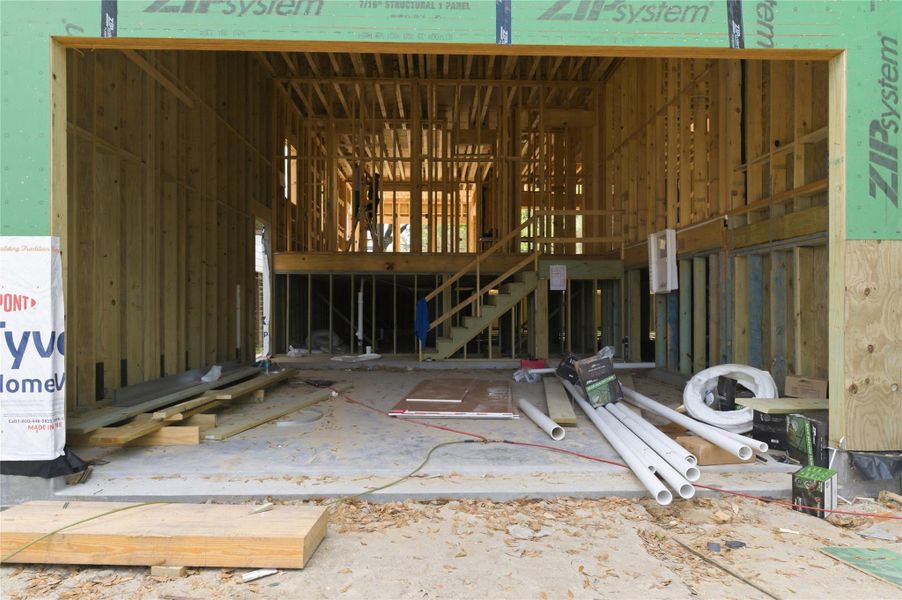 In-progress construction of a new home in , Houston, TX (Image 7).