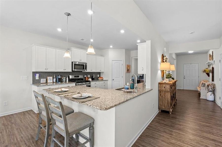 Furnished interior view inside a new home in Jackson Farm, Cartersville (Image 17).