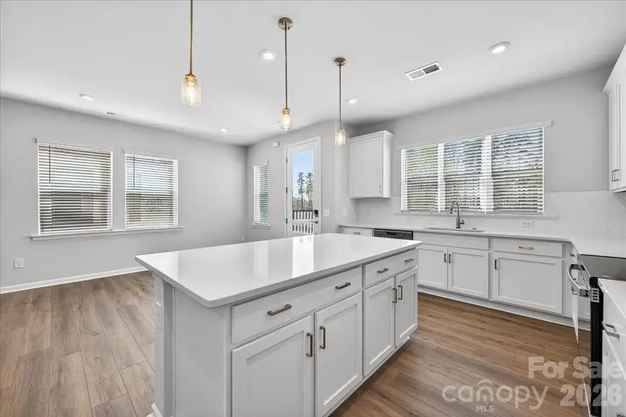 Light filled kitchen