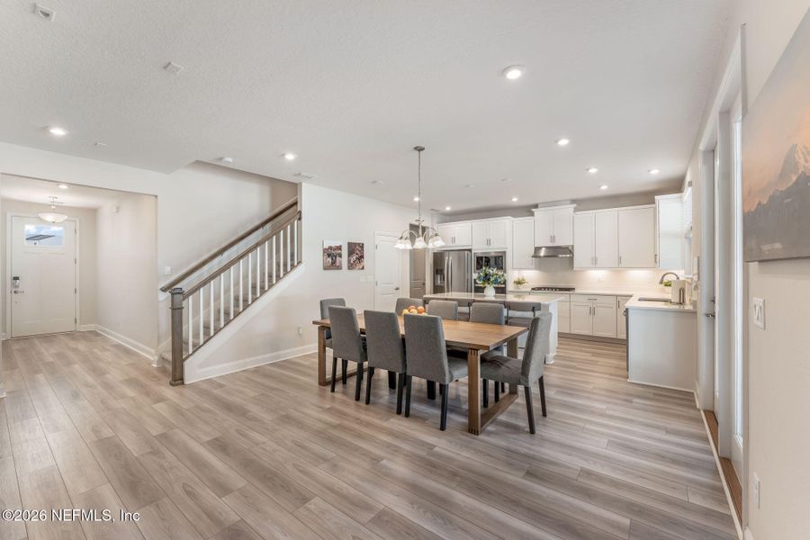 Furnished interior view inside a new home in Olde Mandarin Estates, Jacksonville (Image 39).