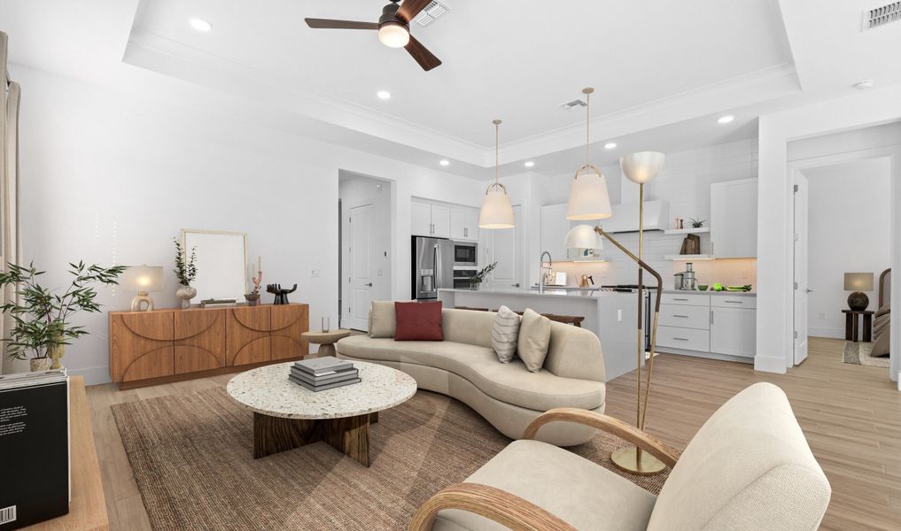Bright and open floor plan Bright and open floor plan