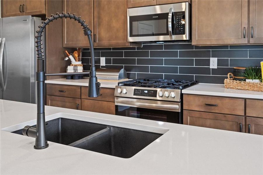 Close-up of interior finishes inside a home in Glen at Cave Springs, Douglasville (Image 17).