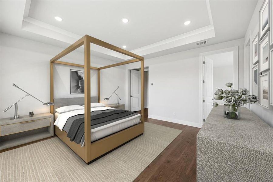 Furnished interior view inside a new home in Lincoln Pointe, Van Alstyne (Image 9). Furnished interior view inside a new home in Lincoln Pointe, Van Alstyne (Image 9).