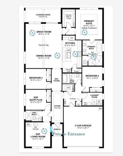 Pasadena Floorplan