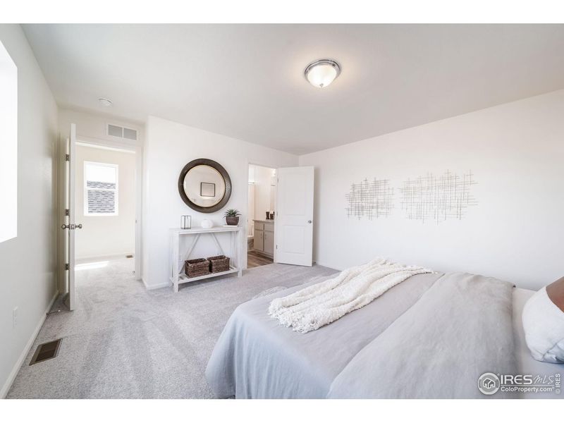 Furnished interior view inside a new home in , Johnstown (Image 15).