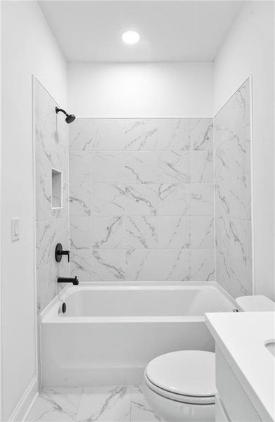 Furnished interior view inside a new home in , Marietta (Image 9).